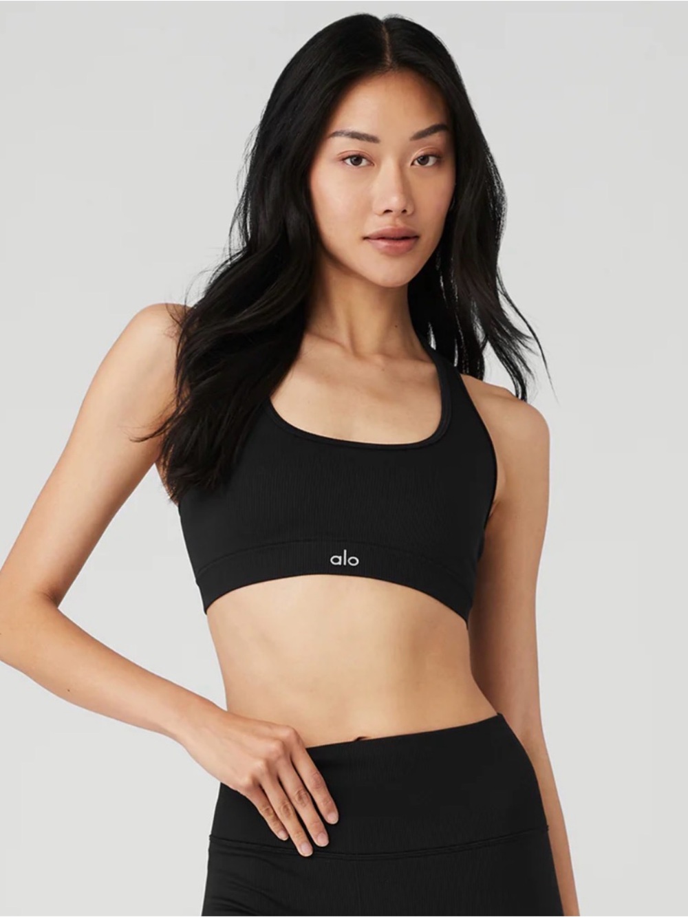 ALO Yoga Seamless Ribbed Bra